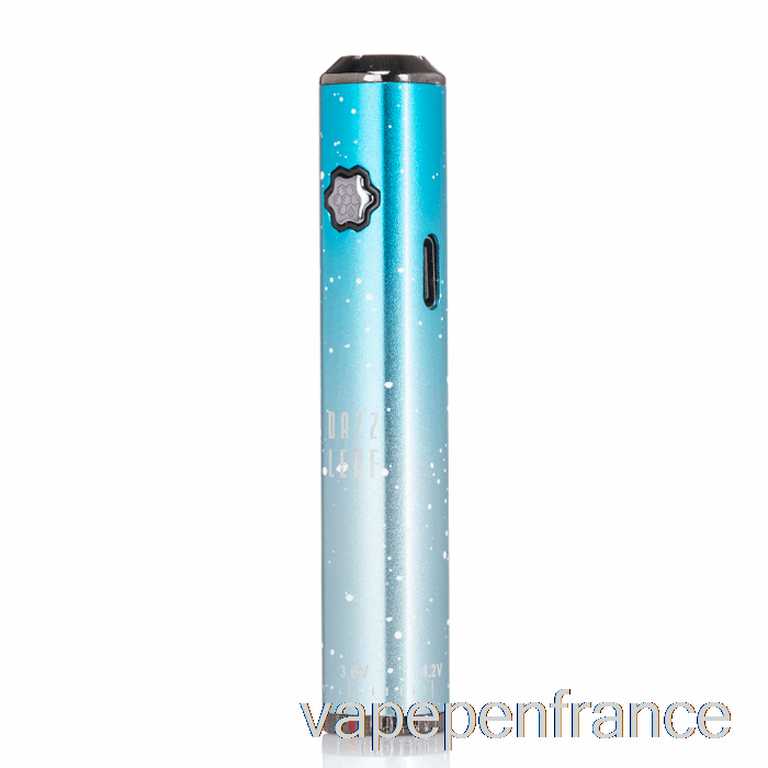 Dazzleaf Squarii Bottom Twist 510 Batterie Stylo Vape éclaboussures Bleu Ciel